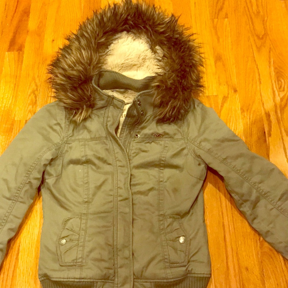 Sherpa lined jacket